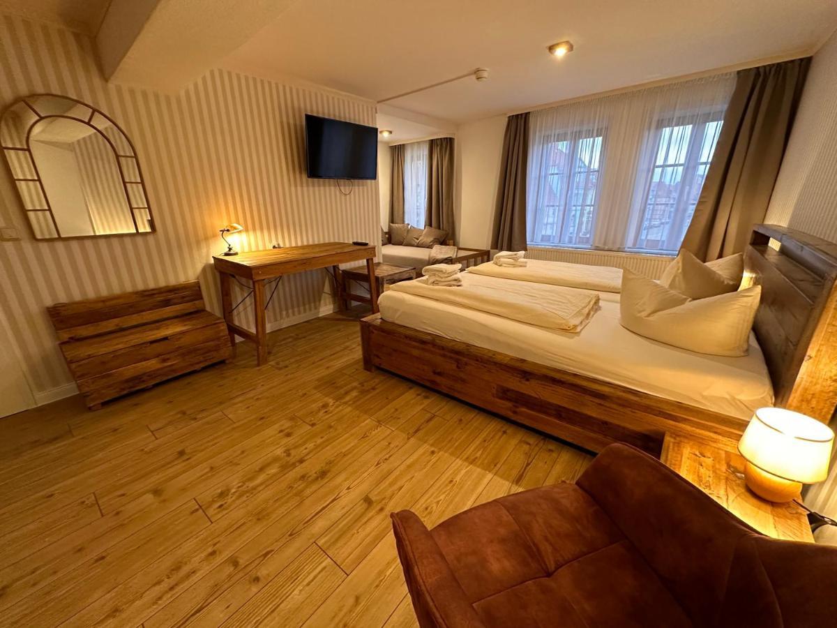 Hotel Zur Goldenen Sonne Quedlinburg Eksteriør bilde
