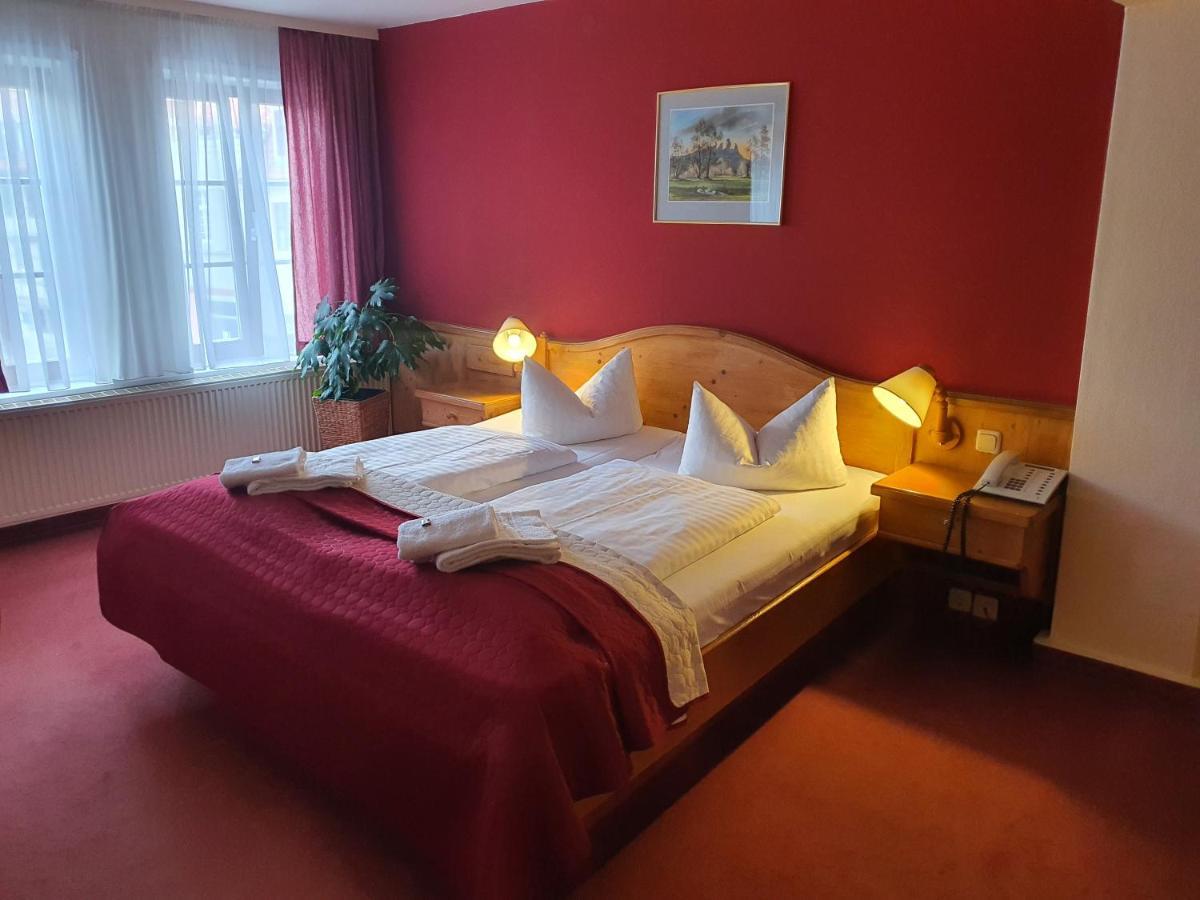 Hotel Zur Goldenen Sonne Quedlinburg Eksteriør bilde