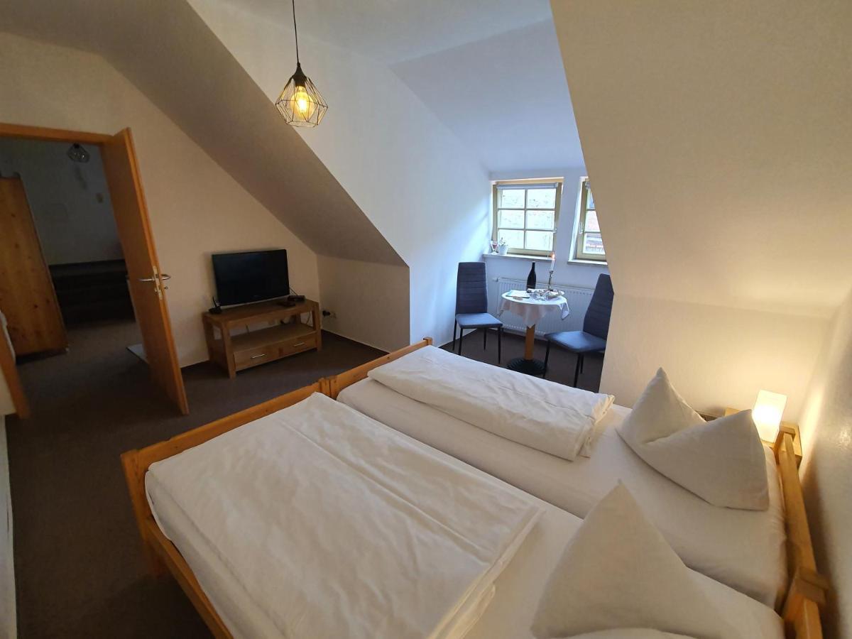 Hotel Zur Goldenen Sonne Quedlinburg Eksteriør bilde