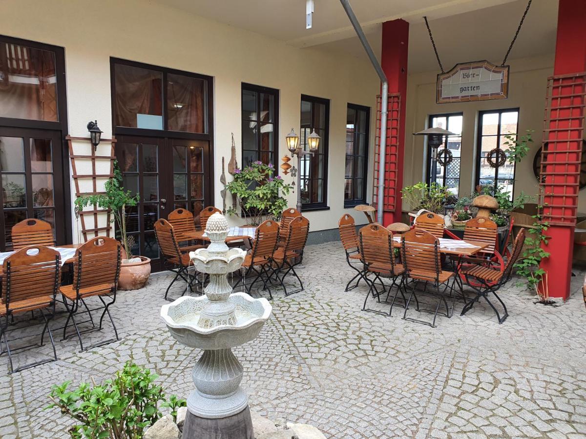 Hotel Zur Goldenen Sonne Quedlinburg Eksteriør bilde